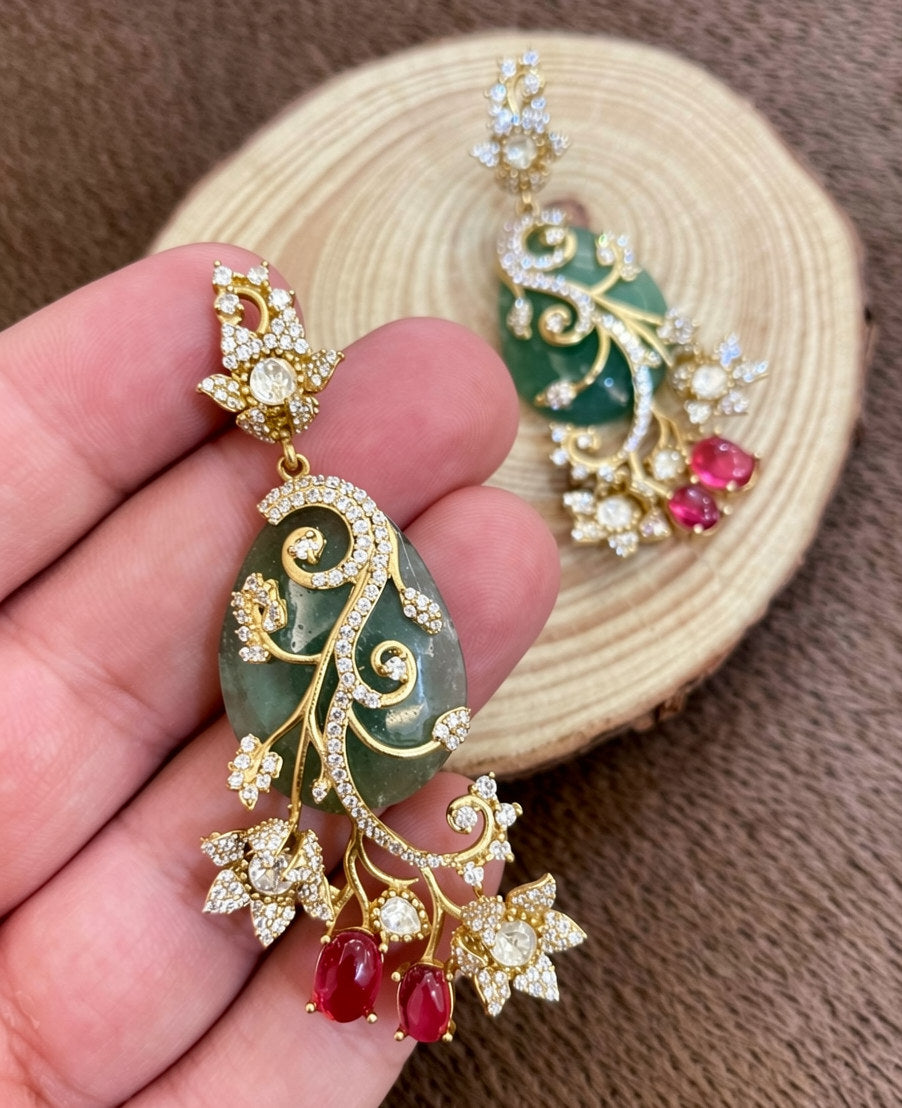 Shiva Designer Multicolor Statement Earrings